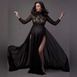 Black Maternity Dress